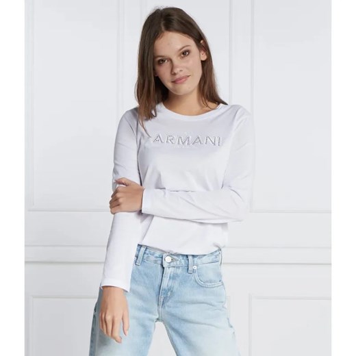 Armani Exchange Bluzka | Regular Fit ze sklepu Gomez Fashion Store w kategorii Bluzki damskie - zdjęcie 184355534