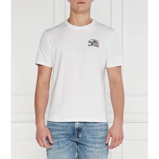 Pepe Jeans London T-shirt | Regular Fit ze sklepu Gomez Fashion Store w kategorii T-shirty męskie - zdjęcie 184355553