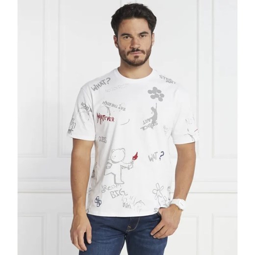 GUESS T-shirt | Regular Fit Guess XL wyprzedaż Gomez Fashion Store