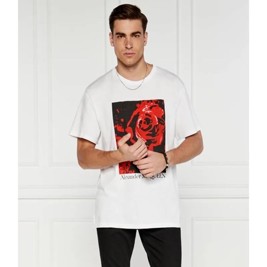 Alexander McQueen T-shirt | Relaxed fit ze sklepu Gomez Fashion Store w kategorii T-shirty męskie - zdjęcie 184355584
