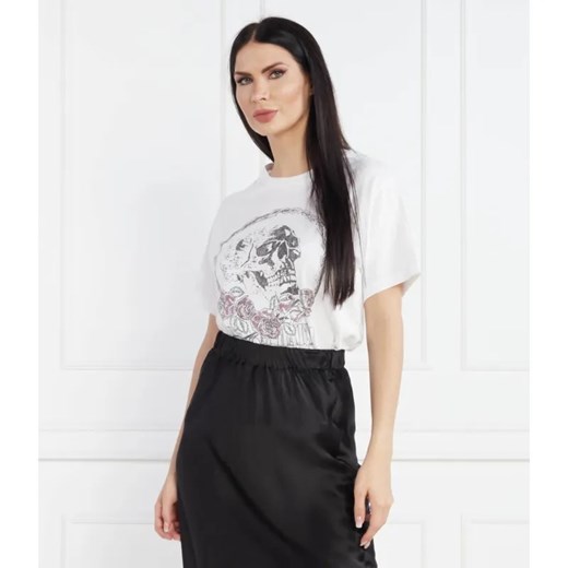 The Kooples T-shirt | Regular Fit ze sklepu Gomez Fashion Store w kategorii Bluzki damskie - zdjęcie 184355614