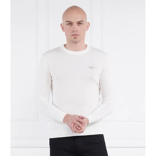 Aeronautica Militare Sweter | Slim Fit ze sklepu Gomez Fashion Store w kategorii Swetry męskie - zdjęcie 184355644