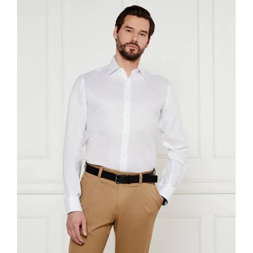 Karl Lagerfeld Lniana koszula | Modern fit ze sklepu Gomez Fashion Store w kategorii Koszule męskie - zdjęcie 184355652