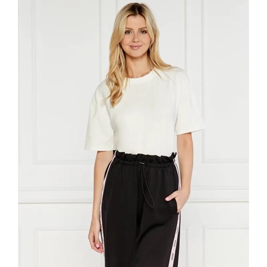 Hugo Bodywear T-shirt SHUFFLE | Oversize fit ze sklepu Gomez Fashion Store w kategorii Bluzki damskie - zdjęcie 184355703