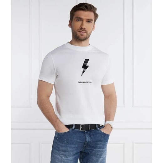Karl Lagerfeld T-shirt | Regular Fit ze sklepu Gomez Fashion Store w kategorii T-shirty męskie - zdjęcie 184355750