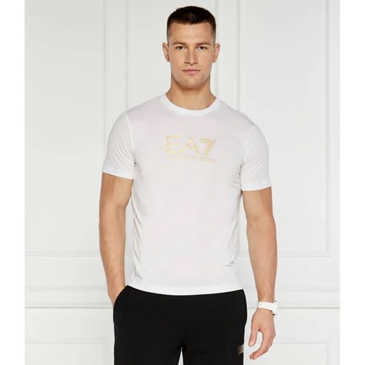 EA7 T-shirt | Slim Fit ze sklepu Gomez Fashion Store w kategorii T-shirty męskie - zdjęcie 184355751