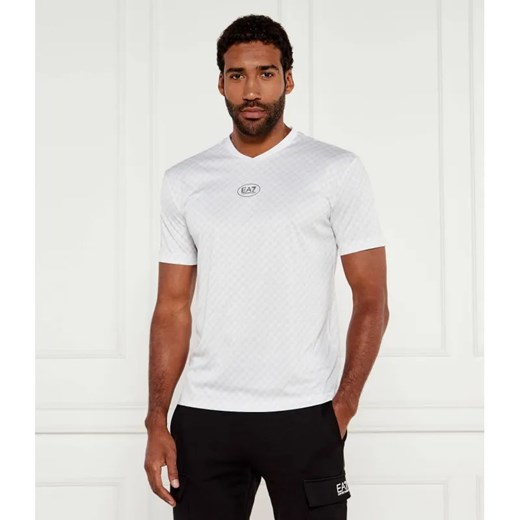 EA7 T-shirt | Slim Fit ze sklepu Gomez Fashion Store w kategorii T-shirty męskie - zdjęcie 184355752