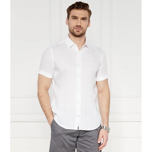Joop! Lniane koszula pit | Slim Fit ze sklepu Gomez Fashion Store w kategorii Koszule męskie - zdjęcie 184355772