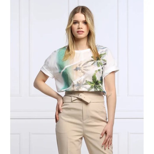 Marc Cain T-shirt | Regular Fit ze sklepu Gomez Fashion Store w kategorii Bluzki damskie - zdjęcie 184355782