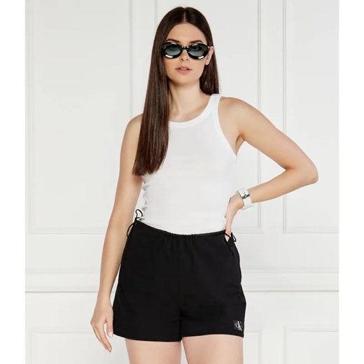 Calvin Klein Jeans Top | Slim Fit | stretch ze sklepu Gomez Fashion Store w kategorii Bluzki damskie - zdjęcie 184355811