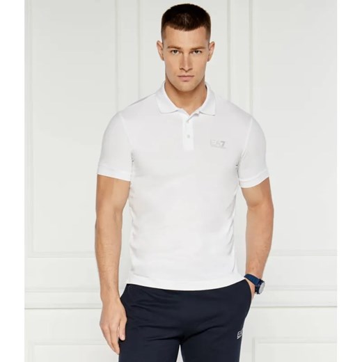 EA7 Polo | Regular Fit ze sklepu Gomez Fashion Store w kategorii T-shirty męskie - zdjęcie 184355814