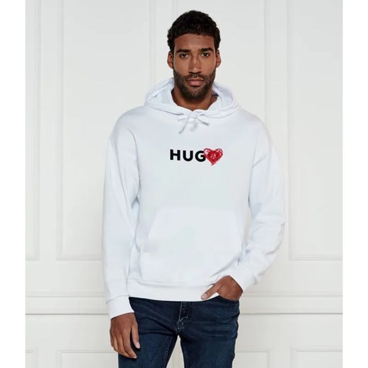HUGO Bluza Dewgili | Relaxed fit ze sklepu Gomez Fashion Store w kategorii Bluzy męskie - zdjęcie 184355831