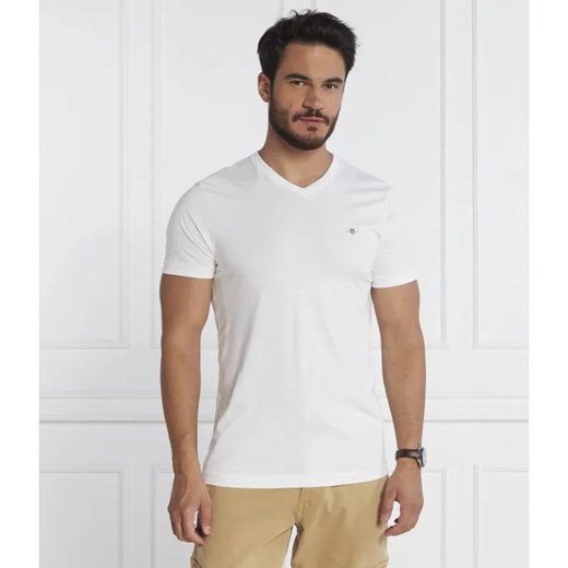 Gant T-shirt | Slim Fit ze sklepu Gomez Fashion Store w kategorii T-shirty męskie - zdjęcie 184355853