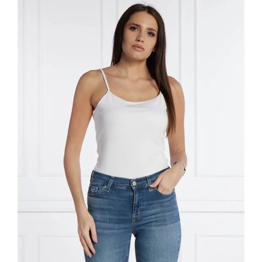Tommy Jeans Top | Slim Fit ze sklepu Gomez Fashion Store w kategorii Bluzki damskie - zdjęcie 184355870