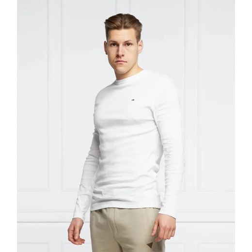 Tommy Jeans Longsleeve TJM ORIGINAL RIB LON | Slim Fit ze sklepu Gomez Fashion Store w kategorii T-shirty męskie - zdjęcie 184355880