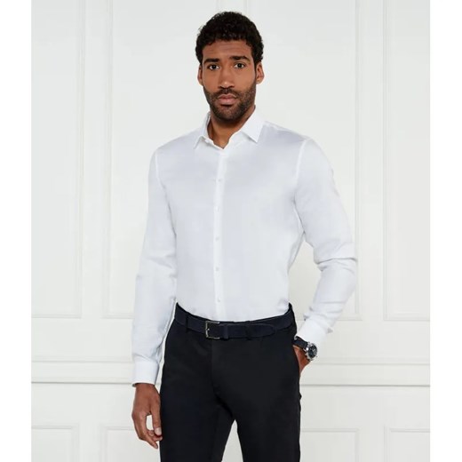 Calvin Klein Koszula | Slim Fit | stretch ze sklepu Gomez Fashion Store w kategorii Koszule męskie - zdjęcie 184355894