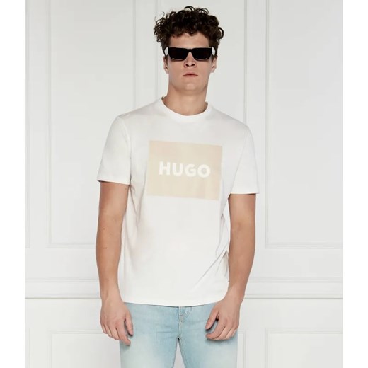 HUGO T-shirt Dulive222 | Regular Fit ze sklepu Gomez Fashion Store w kategorii T-shirty męskie - zdjęcie 184355904