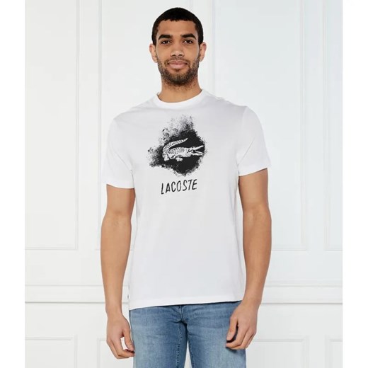 Lacoste T-shirt Ultra Dry Graphic | Regular Fit ze sklepu Gomez Fashion Store w kategorii T-shirty męskie - zdjęcie 184355950