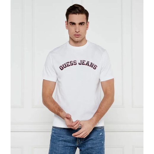Guess Jeans T-shirt COLLEGIATE | Regular Fit ze sklepu Gomez Fashion Store w kategorii T-shirty męskie - zdjęcie 184355952
