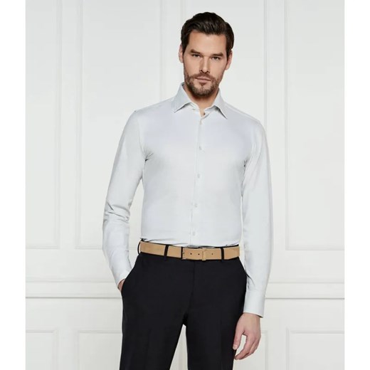 BOSS BLACK Koszula P-HANK-kent-C1-222 | Slim Fit ze sklepu Gomez Fashion Store w kategorii Koszule męskie - zdjęcie 184355972