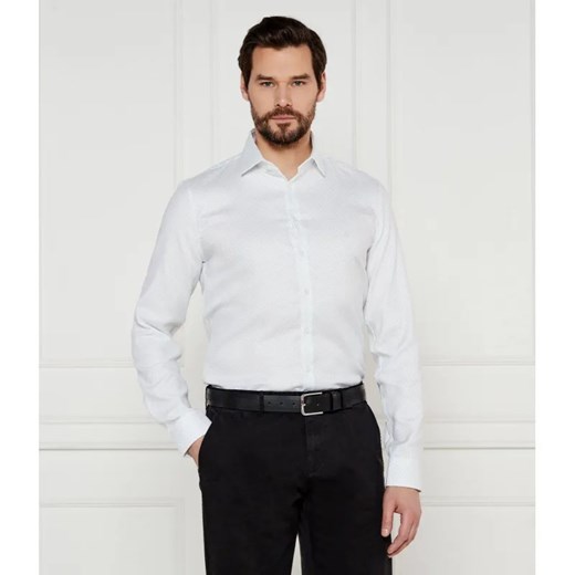 Calvin Klein Koszula | Slim Fit | stretch ze sklepu Gomez Fashion Store w kategorii Koszule męskie - zdjęcie 184355981