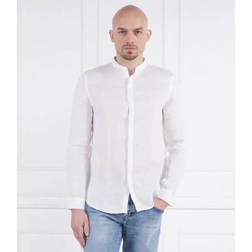 Armani Exchange Lniana koszula | Regular Fit ze sklepu Gomez Fashion Store w kategorii Koszule męskie - zdjęcie 184355991