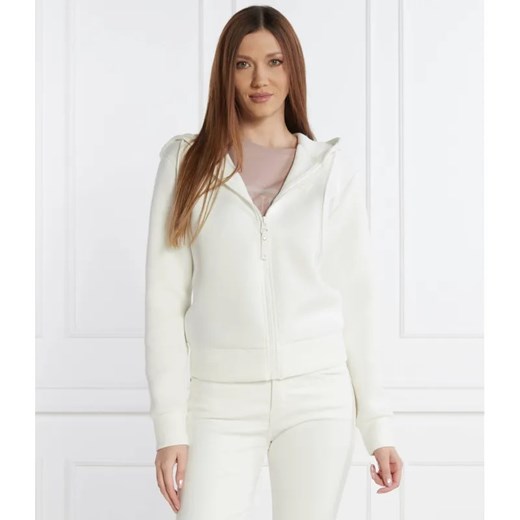 GUESS ACTIVE Bluza ALLIE SCUBA HOODIE ZIP | Regular Fit ze sklepu Gomez Fashion Store w kategorii Bluzy damskie - zdjęcie 184355992