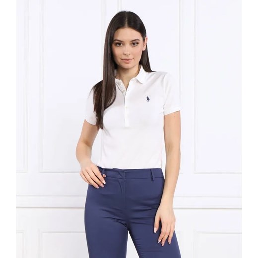POLO RALPH LAUREN Polo Julie | Slim Fit | pique ze sklepu Gomez Fashion Store w kategorii Bluzki damskie - zdjęcie 184356014