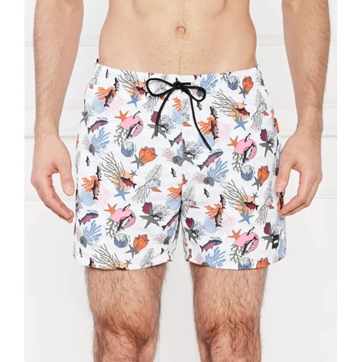 BOSS BLACK Szorty kąpielowe Piranha | Regular Fit ze sklepu Gomez Fashion Store w kategorii Kąpielówki - zdjęcie 184356064