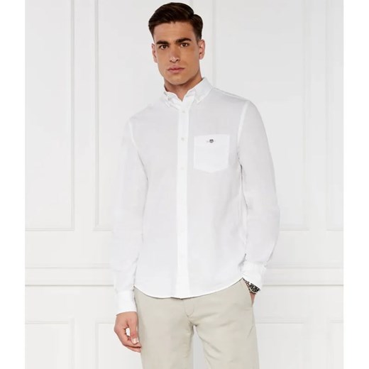 Gant Koszula | Regular Fit | z dodatkiem lnu ze sklepu Gomez Fashion Store w kategorii Koszule męskie - zdjęcie 184356071