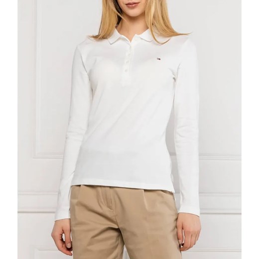 Tommy Hilfiger Polo HERITAGE | Slim Fit | pique ze sklepu Gomez Fashion Store w kategorii Bluzki damskie - zdjęcie 184356114