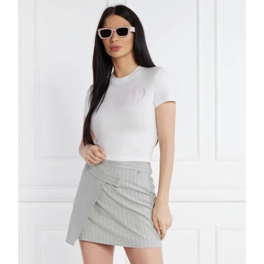 Versace Jeans Couture T-shirt | Cropped Fit ze sklepu Gomez Fashion Store w kategorii Bluzki damskie - zdjęcie 184356123