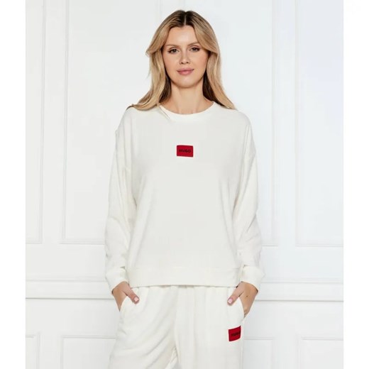 Hugo Bodywear Bluza NEVE | Relaxed fit ze sklepu Gomez Fashion Store w kategorii Piżamy damskie - zdjęcie 184356182