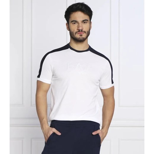 EA7 T-shirt | Regular Fit ze sklepu Gomez Fashion Store w kategorii T-shirty męskie - zdjęcie 184356221