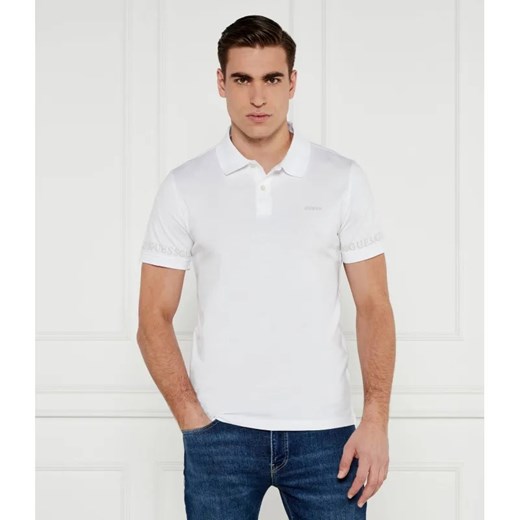 GUESS Polo NOLAN | Extra slim fit ze sklepu Gomez Fashion Store w kategorii T-shirty męskie - zdjęcie 184356234