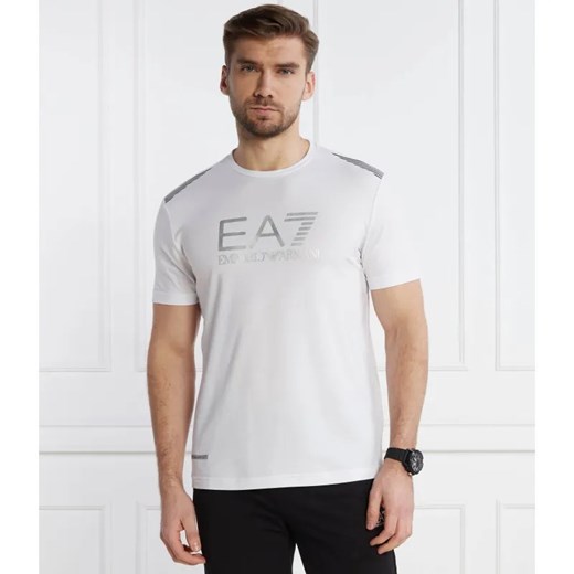 EA7 T-shirt | Regular Fit ze sklepu Gomez Fashion Store w kategorii T-shirty męskie - zdjęcie 184356271