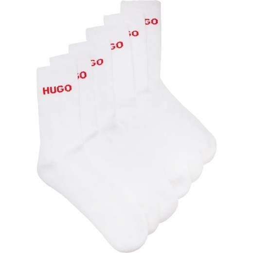 Hugo Bodywear Skarpety 6-pack RIB LOGO ze sklepu Gomez Fashion Store w kategorii Skarpetki męskie - zdjęcie 184356282