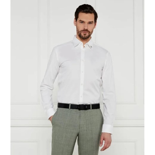 HUGO Koszula Ermo | Slim Fit ze sklepu Gomez Fashion Store w kategorii Koszule męskie - zdjęcie 184356291