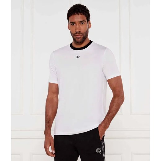 Karl Lagerfeld T-shirt | Slim Fit ze sklepu Gomez Fashion Store w kategorii T-shirty męskie - zdjęcie 184356300