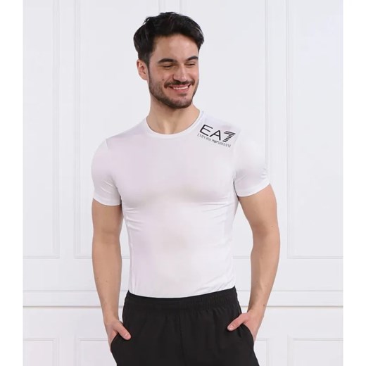 EA7 T-shirt | Slim Fit ze sklepu Gomez Fashion Store w kategorii T-shirty męskie - zdjęcie 184356324