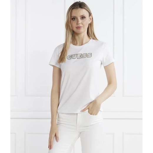 GUESS T-shirt | Regular Fit ze sklepu Gomez Fashion Store w kategorii Bluzki damskie - zdjęcie 184356340