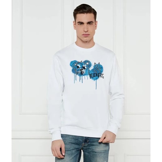 Iceberg Bluza | Regular Fit ze sklepu Gomez Fashion Store w kategorii Bluzy męskie - zdjęcie 184356364