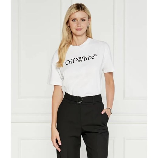 OFF-WHITE T-shirt | Relaxed fit ze sklepu Gomez Fashion Store w kategorii Bluzki damskie - zdjęcie 184356370