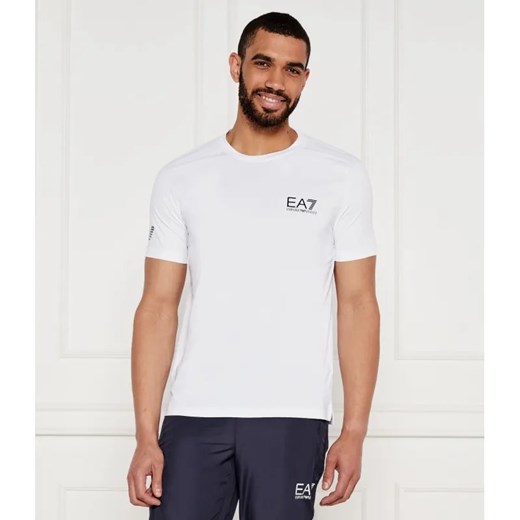 EA7 T-shirt | Regular Fit ze sklepu Gomez Fashion Store w kategorii T-shirty męskie - zdjęcie 184356390