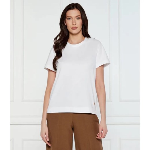 Joop! T-shirt Tama | Regular Fit ze sklepu Gomez Fashion Store w kategorii Bluzki damskie - zdjęcie 184356402