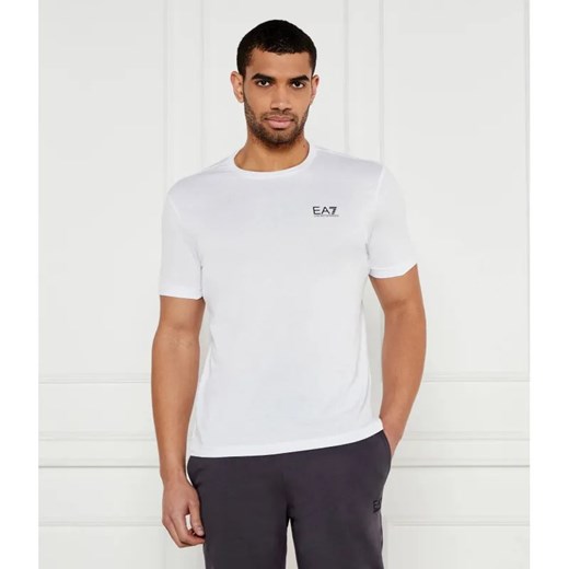 EA7 T-shirt | Regular Fit ze sklepu Gomez Fashion Store w kategorii T-shirty męskie - zdjęcie 184356403