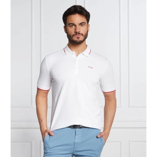 HUGO Polo Dinoso222 | Slim Fit ze sklepu Gomez Fashion Store w kategorii T-shirty męskie - zdjęcie 184356410