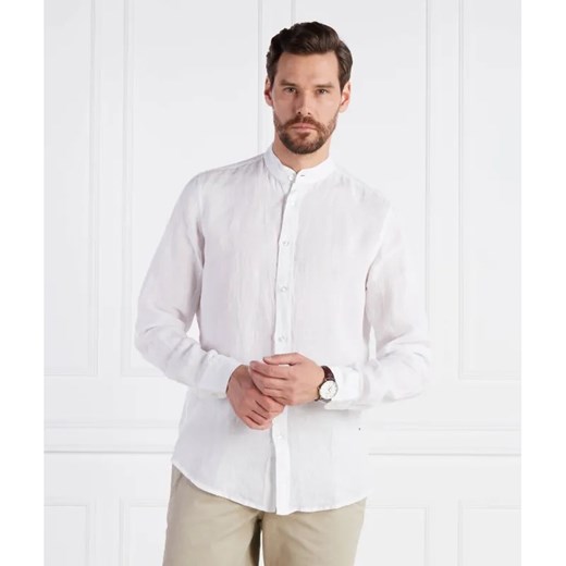 BOSS ORANGE Lniana koszula Race | Regular Fit ze sklepu Gomez Fashion Store w kategorii Koszule męskie - zdjęcie 184356434
