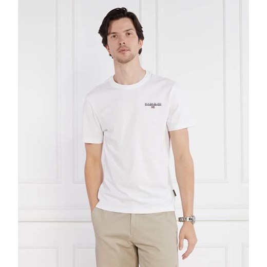 Napapijri T-shirt S-ICE SS | Regular Fit ze sklepu Gomez Fashion Store w kategorii T-shirty męskie - zdjęcie 184356544