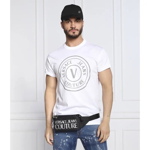 Versace Jeans Couture T-shirt | Regular Fit ze sklepu Gomez Fashion Store w kategorii T-shirty męskie - zdjęcie 184356560